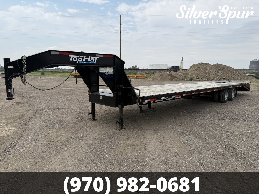2022 Top Hat Industries 35' Flatbed Gooseneck Trailer