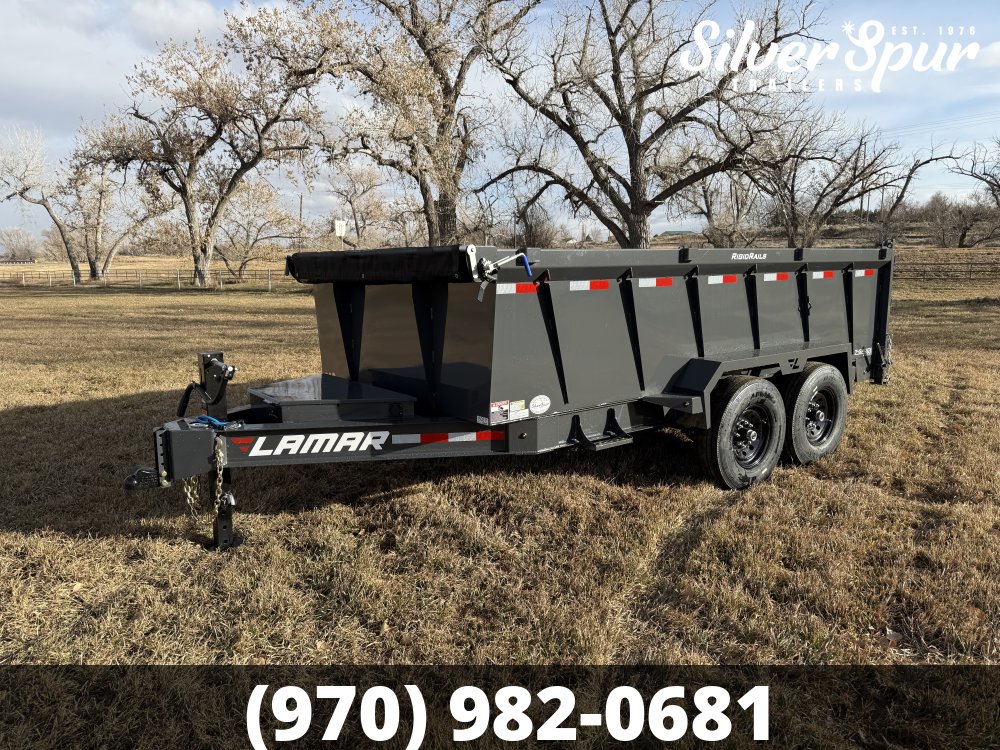 2026 Lamar 83"x14' 14k Low-Pro Dump Trailer