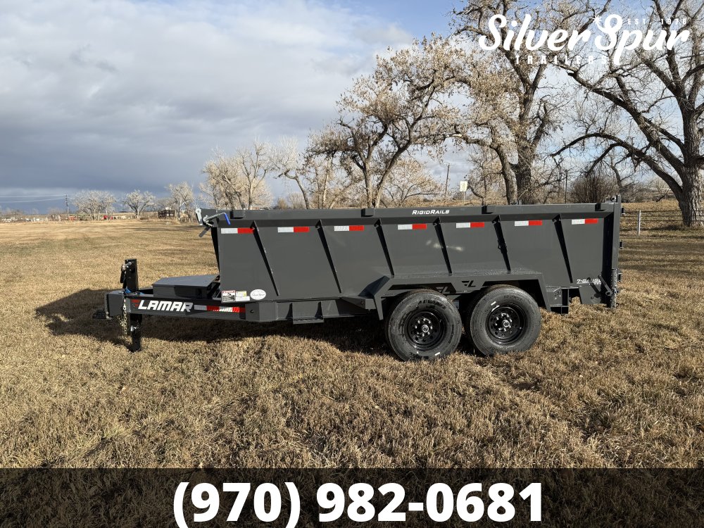 2026 Lamar 83"x14' 14k Low-Pro Dump Trailer