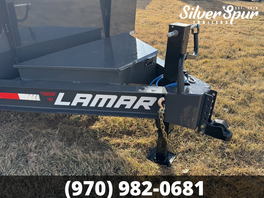 2026 Lamar 83"x14' 14k Low-Pro Dump Trailer