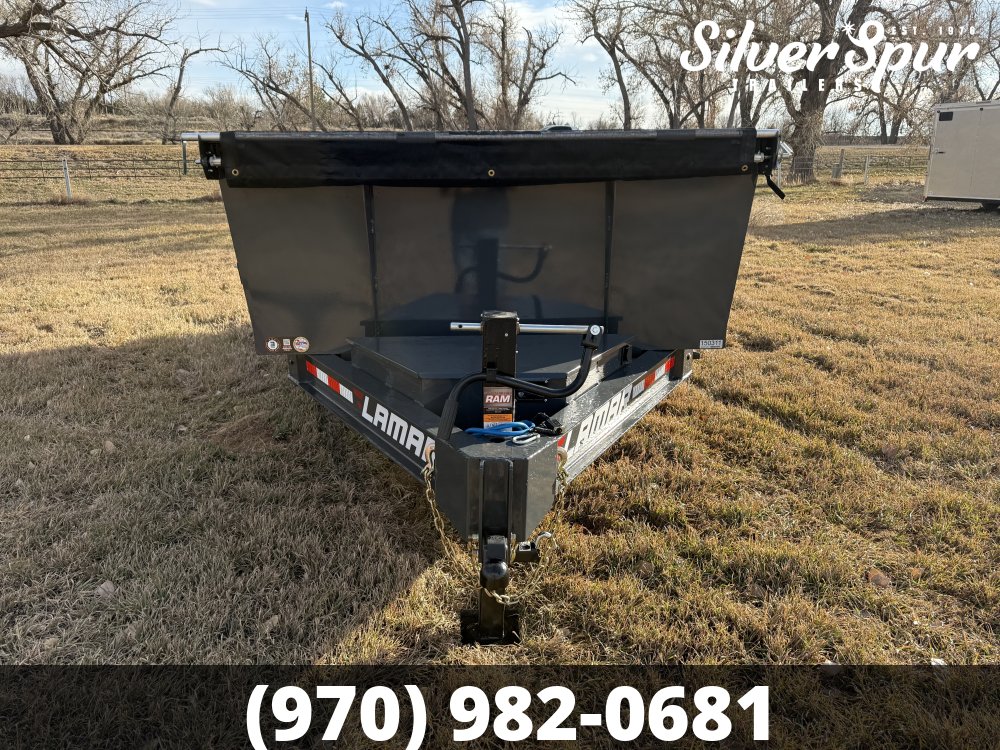 2026 Lamar 83"x14' 14k Low-Pro Dump Trailer