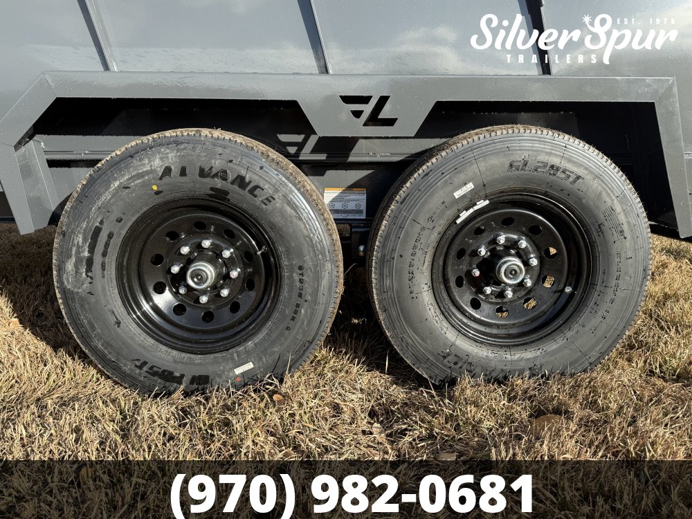 2026 Lamar 83"x14' 14k Low-Pro Dump Trailer