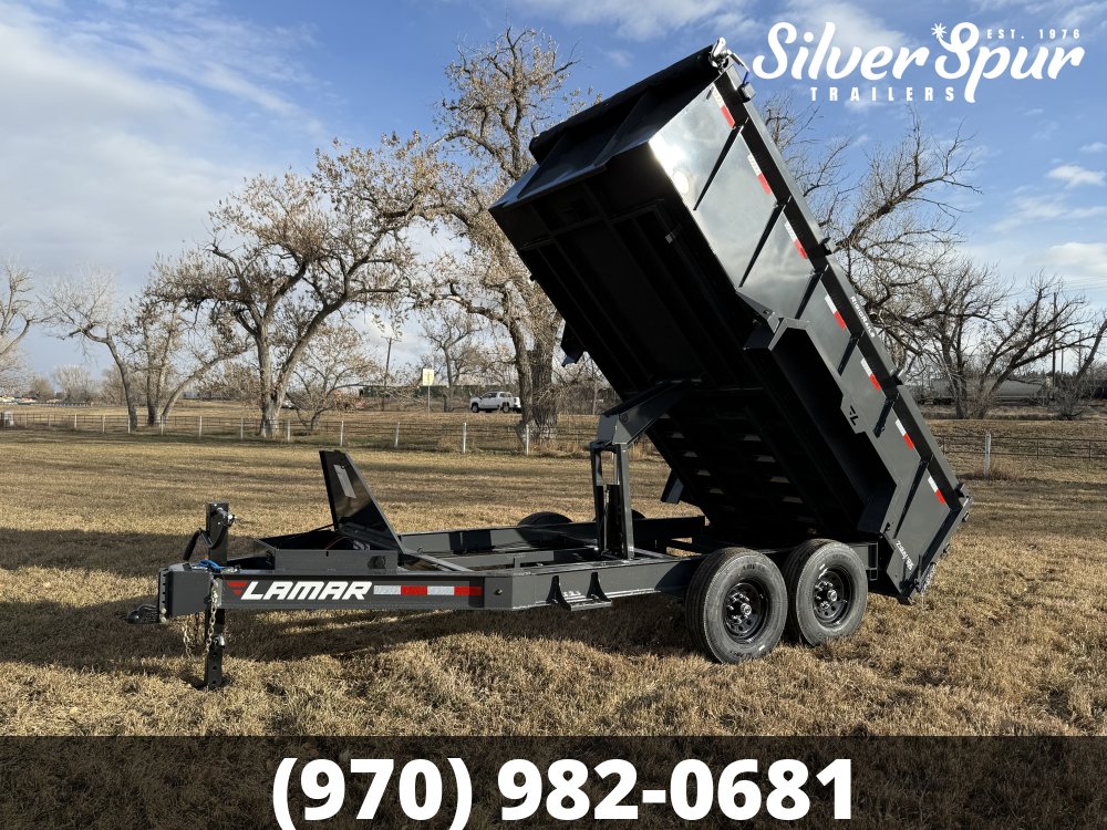 2026 Lamar 83"x14' 14k Low-Pro Dump Trailer