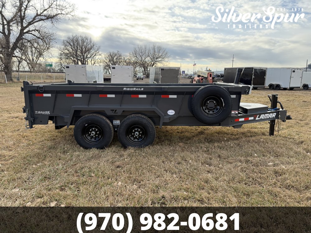 2026 Lamar 83" X 14' DT - 14K Telescopic Dump