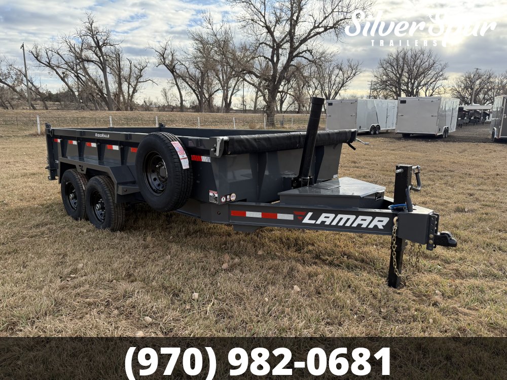 2026 Lamar 83" X 14' DT - 14K Telescopic Dump