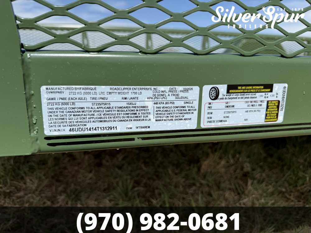 2026 Diamond C PSA106 14x83 Venture Edition Utility Trailer