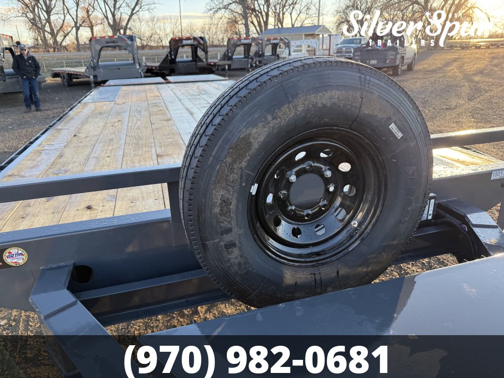 2026 Lamar 102" X 24' F8 - 14K Deck-Over Ramp Trailer