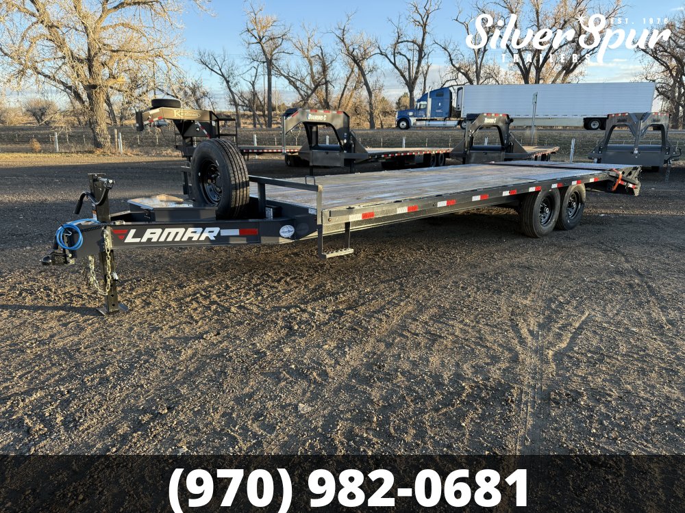 2026 Lamar 102" X 24' F8 - 14K Deck-Over Ramp Trailer