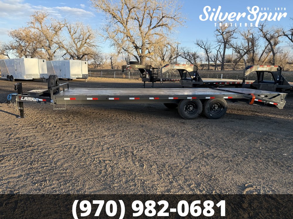 2026 Lamar 102" X 24' F8 - 14K Deck-Over Ramp Trailer