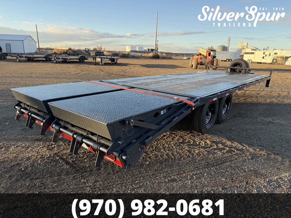 2026 Lamar 102" X 24' F8 - 14K Deck-Over Ramp Trailer