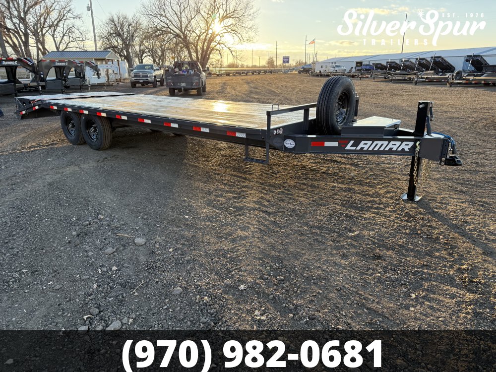 2026 Lamar 102" X 24' F8 - 14K Deck-Over Ramp Trailer