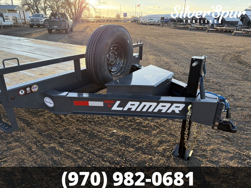2026 Lamar 102" X 24' F8 - 14K Deck-Over Ramp Trailer
