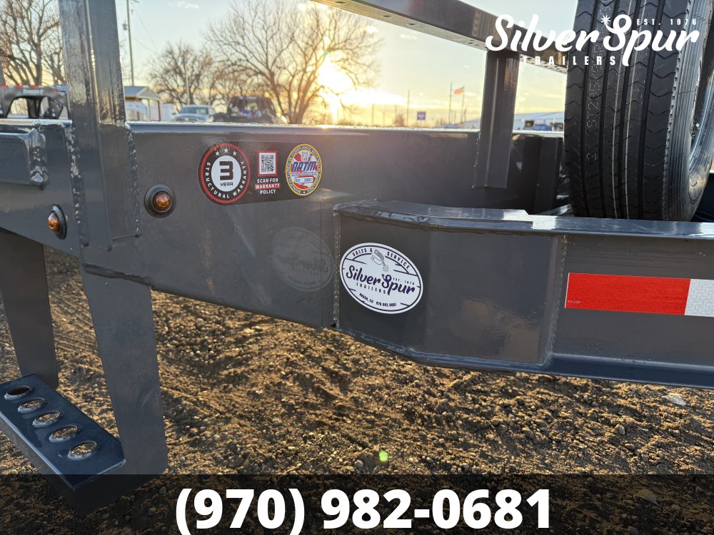 2026 Lamar 102" X 24' F8 - 14K Deck-Over Ramp Trailer