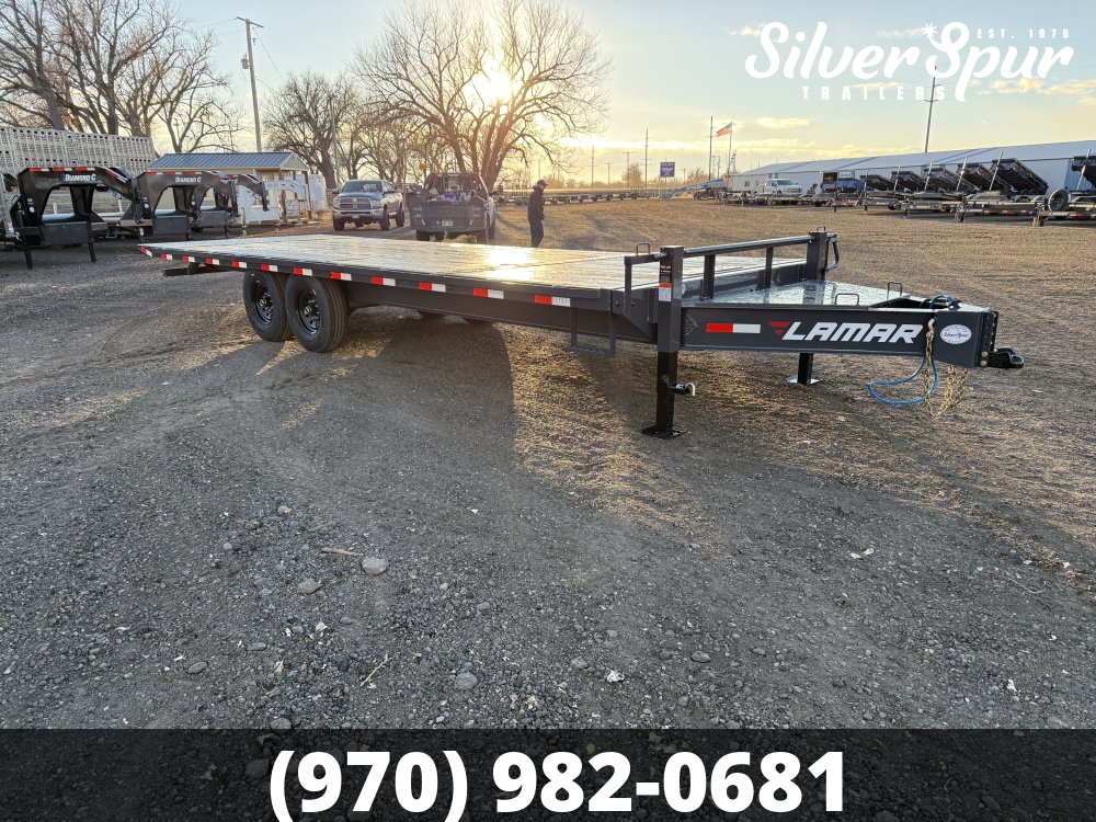 2026 Lamar 102" X 24' 14K Deck-Over Tilt Trailer