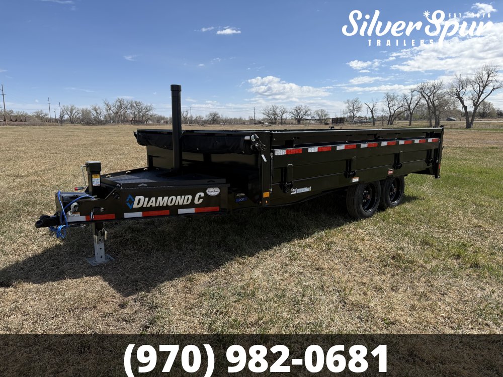2026 Diamond C DOD208 16x96 Deck Over Dump Trailer