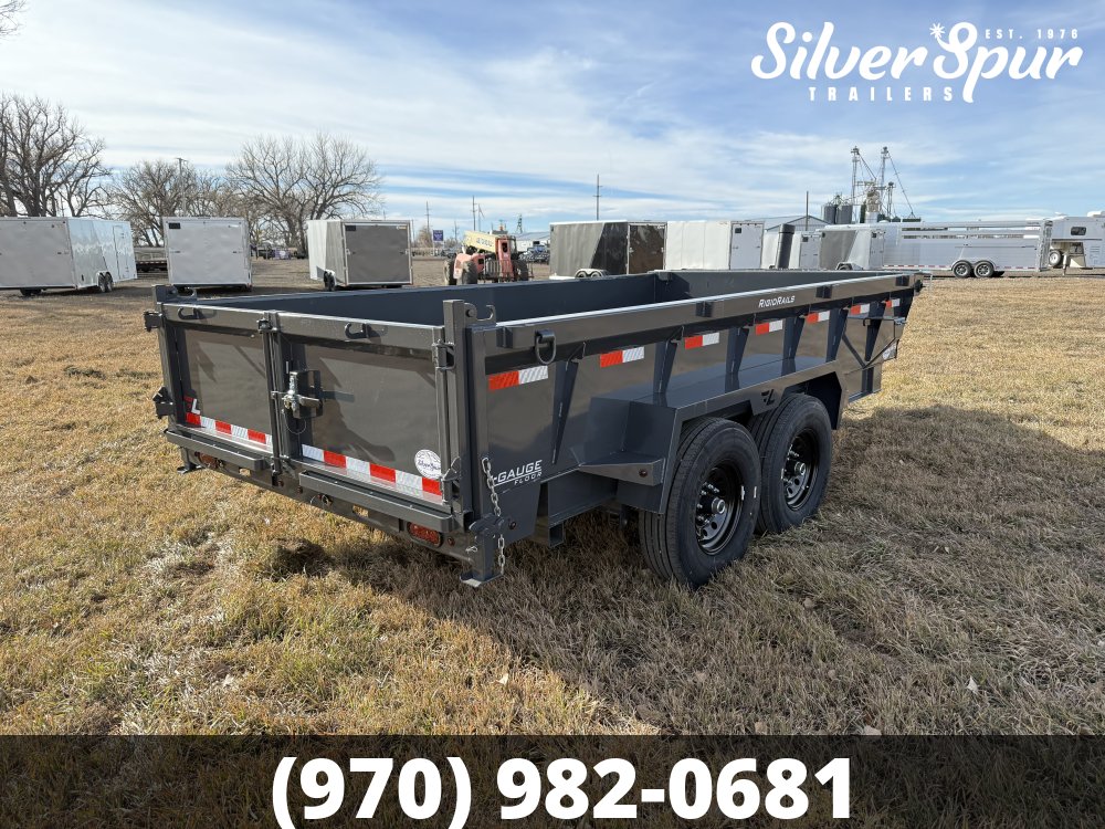 2026 Lamar 83" X 14' 14K Telescopic Dump Trailer