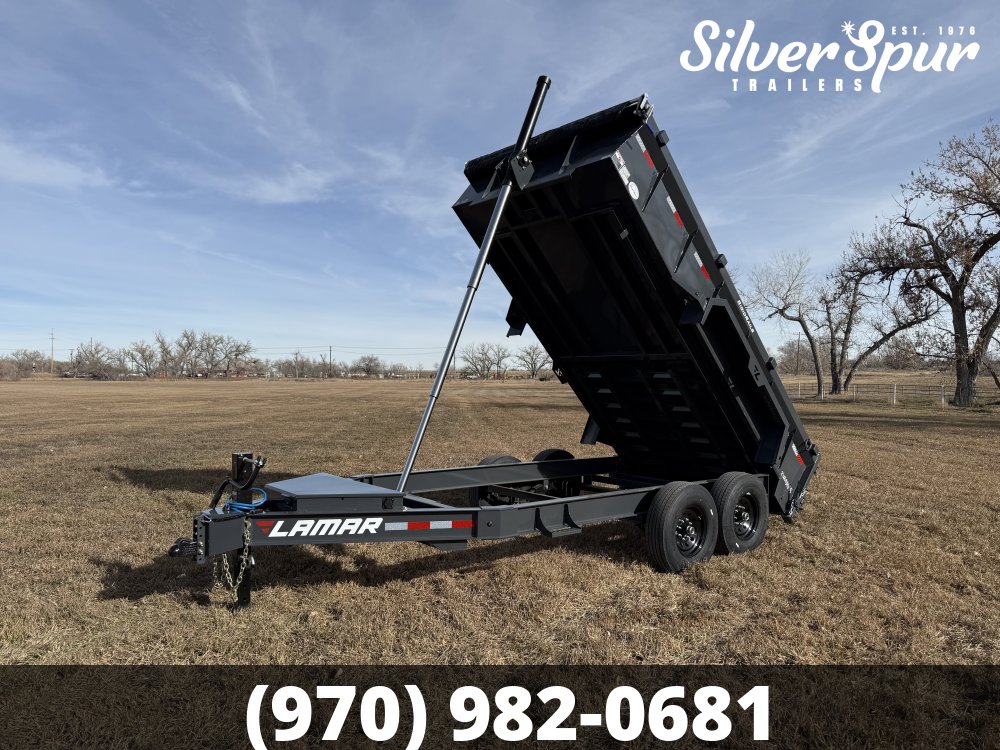 2026 Lamar 83" X 14' 14K Telescopic Dump Trailer