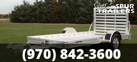 2024 Hillsboro AU7812 Aluminum Utility Trailer