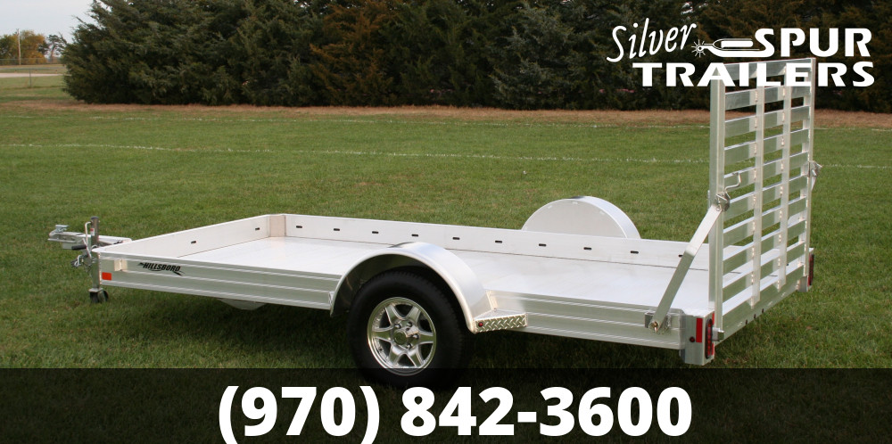 2024 Hillsboro AU7812 Aluminum Utility Trailer