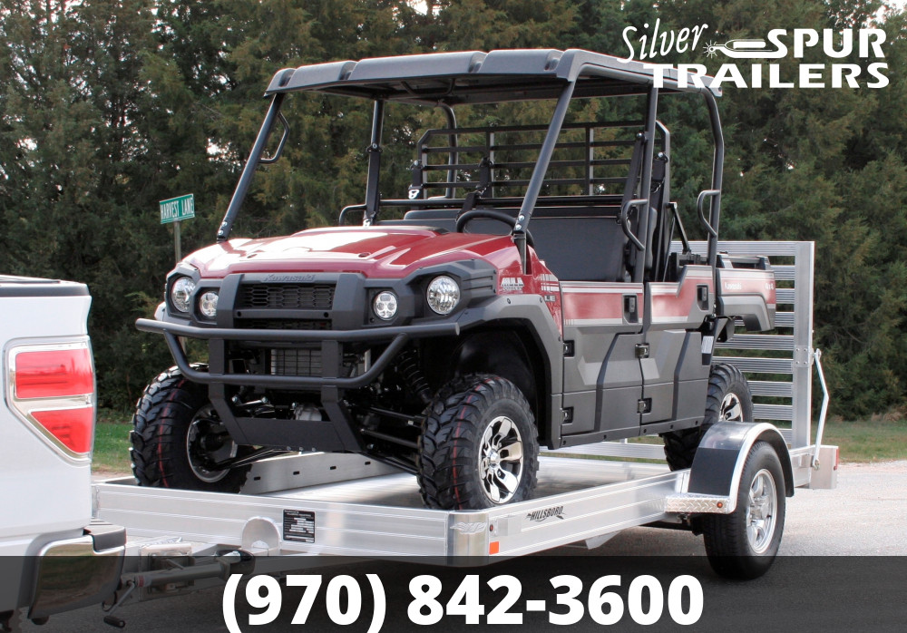 2024 Hillsboro AU7812 Aluminum Utility Trailer