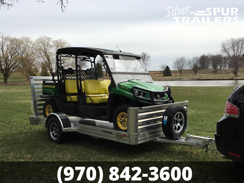 2024 Hillsboro AU7812 Aluminum Utility Trailer