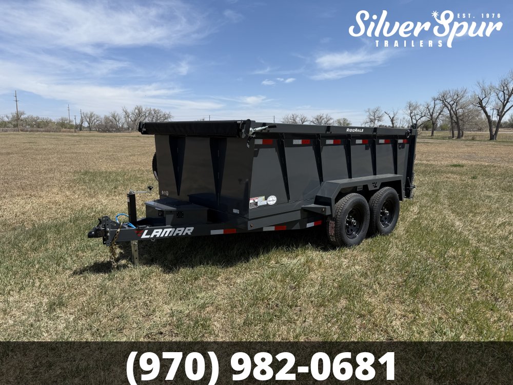 2026 Lamar 77" X 12' DM - 10K MEDIUM DUMP TRAILER
