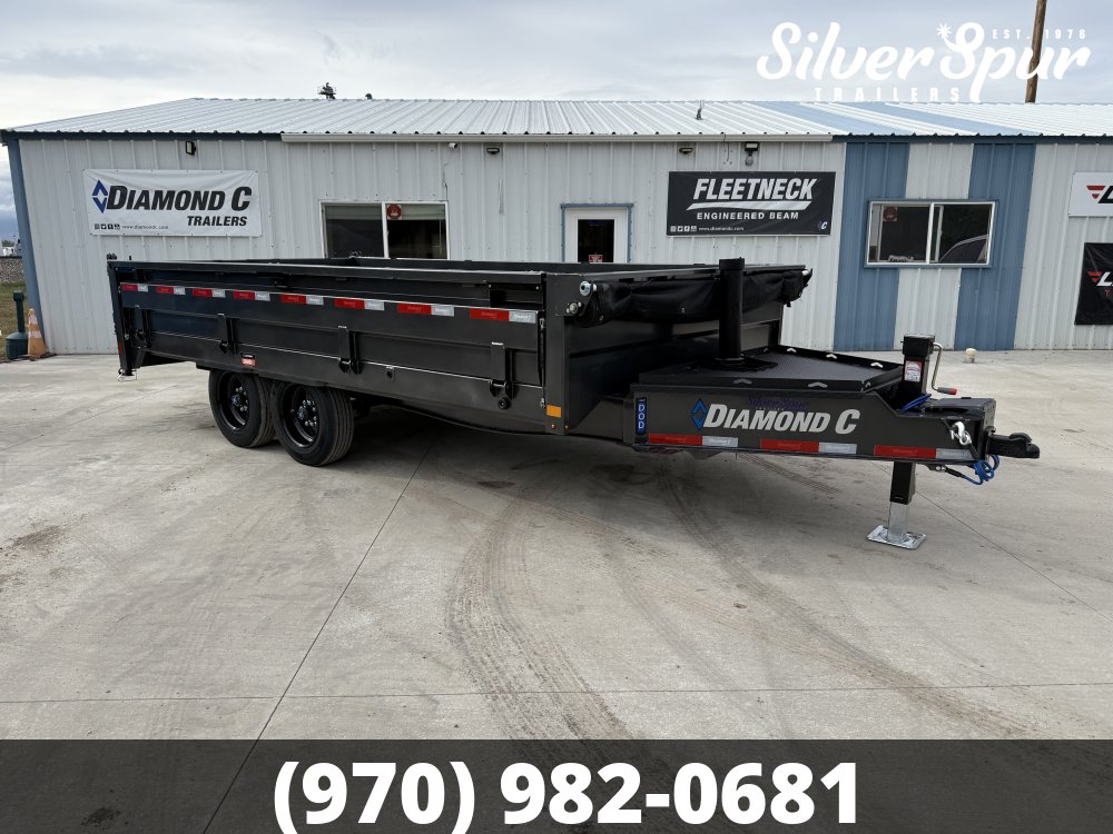 2027 Diamond C DOD208 16x96 Deck Over Dump Trailer