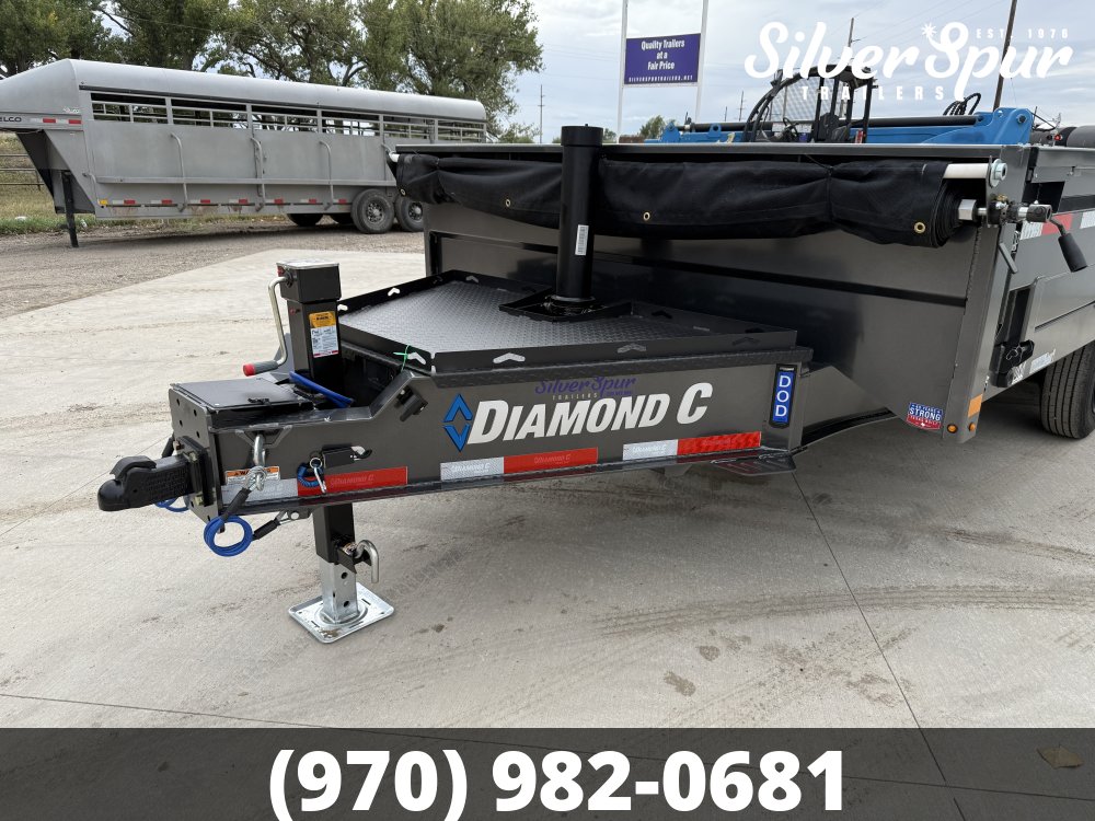 2027 Diamond C DOD208 16x96 Deck Over Dump Trailer