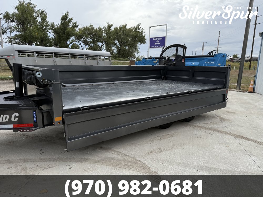 2027 Diamond C DOD208 16x96 Deck Over Dump Trailer