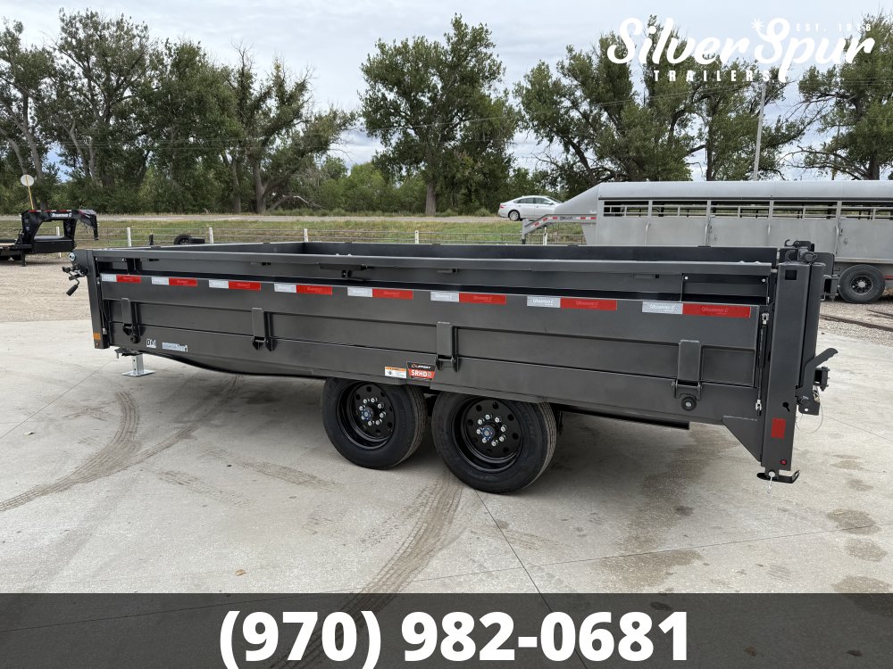 2027 Diamond C DOD208 16x96 Deck Over Dump Trailer