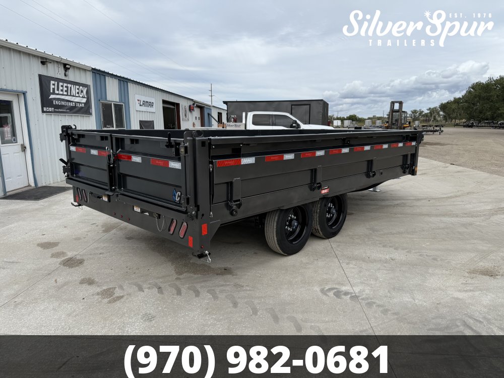 2027 Diamond C DOD208 16x96 Deck Over Dump Trailer