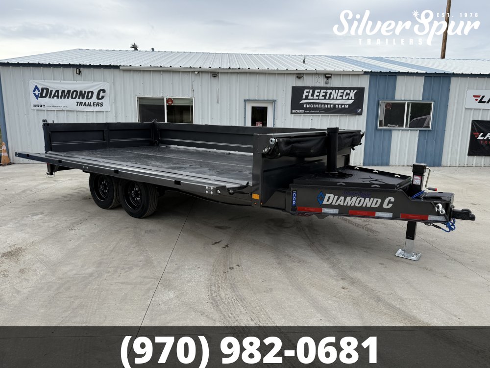 2027 Diamond C DOD208 16x96 Deck Over Dump Trailer