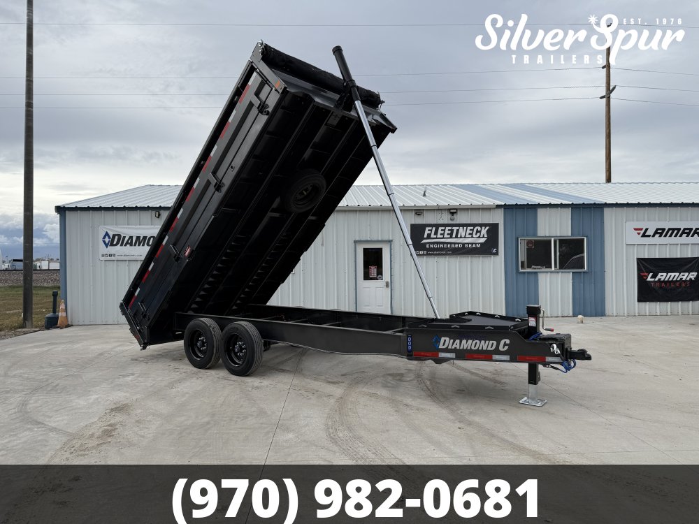 2027 Diamond C DOD208 16x96 Deck Over Dump Trailer