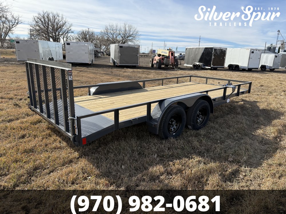 2026 Lamar 83" X 18' UC - 7K Utility Trailer