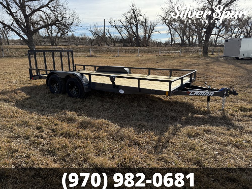 2026 Lamar 83" X 18' UC - 7K Utility Trailer