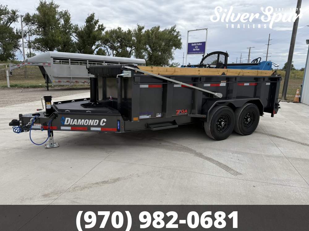 2027 Diamond C LPT207 14'x82" Dump Trailer