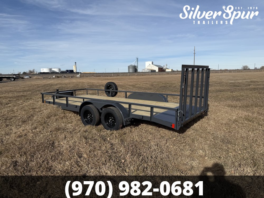 2026 Lamar 83" X 18' UC - 7K Utility Trailer