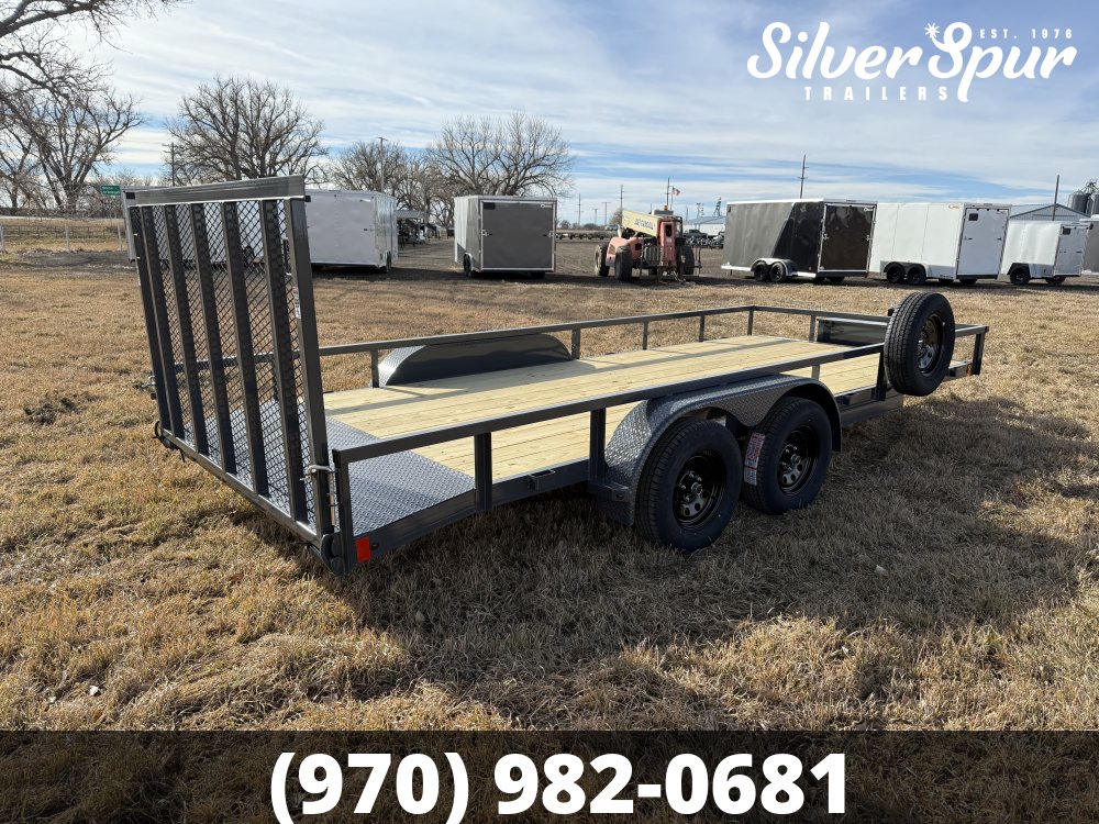 2026 Lamar 83" X 18' UC - 7K Utility Trailer