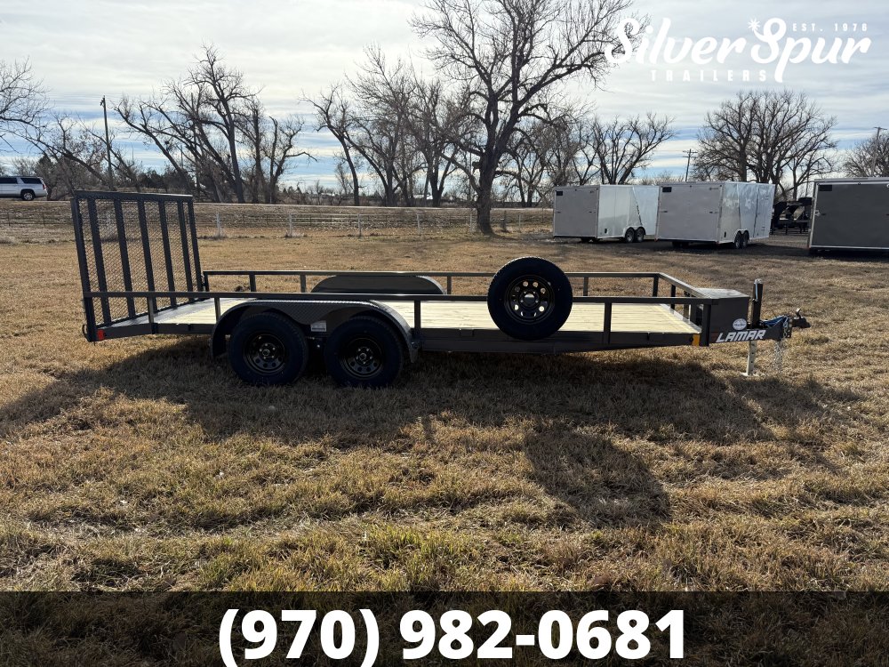 2026 Lamar 83" X 18' UC - 7K Utility Trailer