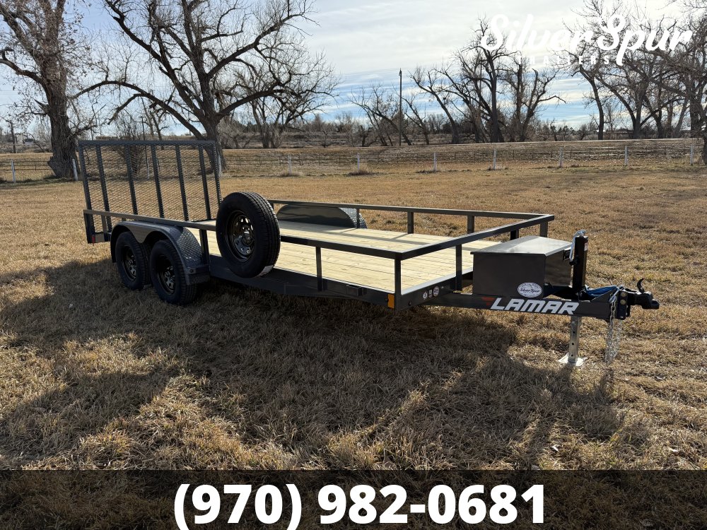 2026 Lamar 83" X 18' UC - 7K Utility Trailer