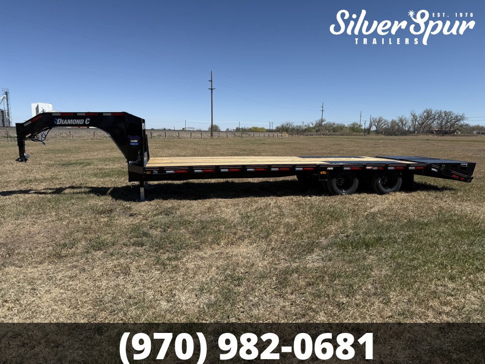 2026 Diamond C FMAX210 28x102 Max Ramp Gooseneck Trailer