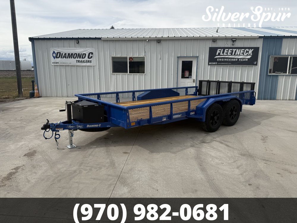 2027 Diamond C GTU235V 16x83 Venture Edition Utility Trailer