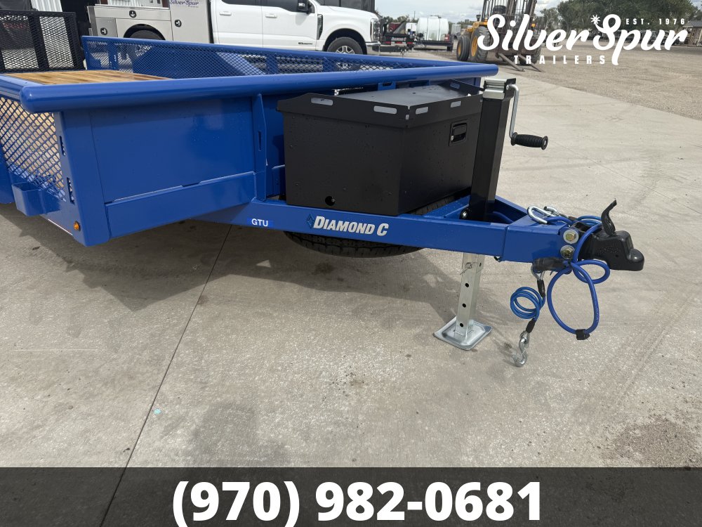 2027 Diamond C GTU235V 16x83 Venture Edition Utility Trailer