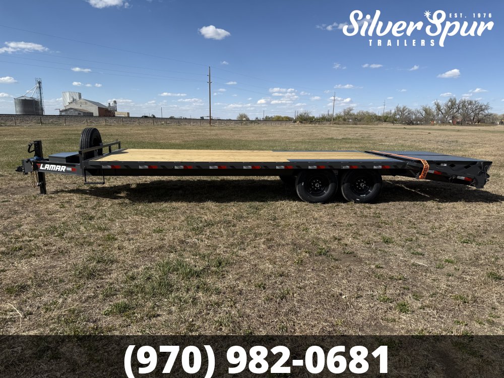 2026 Lamar 102" X 24' F8 - 14K Deck-Over Ramp Trailer