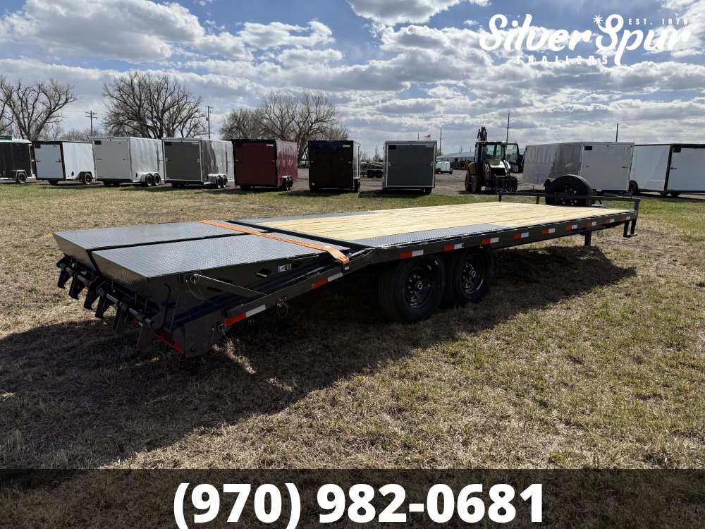 2026 Lamar 102" X 24' F8 - 14K Deck-Over Ramp Trailer
