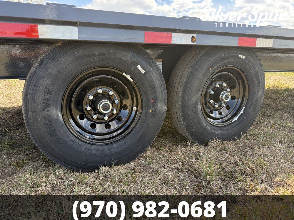 2026 Lamar 102" X 24' F8 - 14K Deck-Over Ramp Trailer