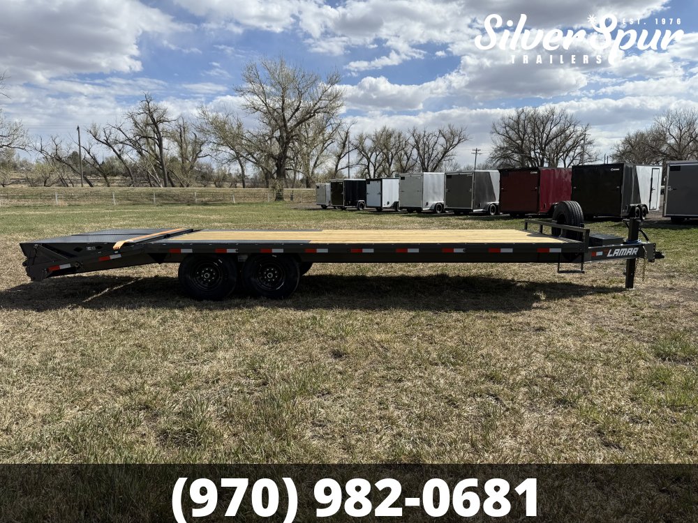 2026 Lamar 102" X 24' F8 - 14K Deck-Over Ramp Trailer