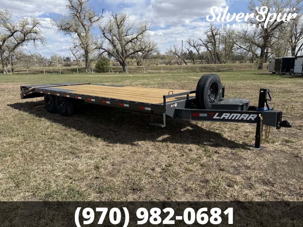 2026 Lamar 102" X 24' F8 - 14K Deck-Over Ramp Trailer