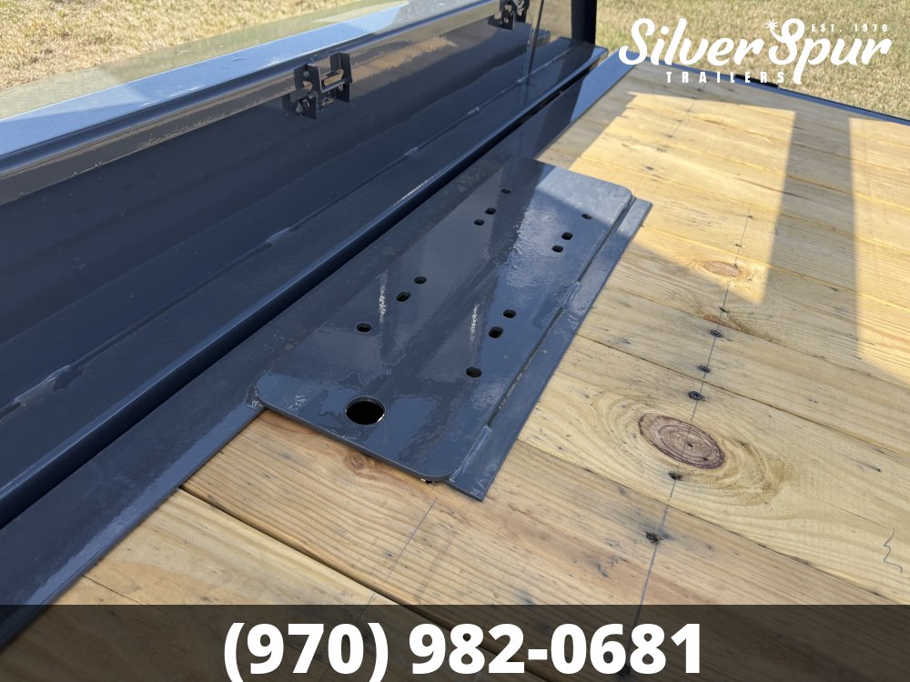2026 Lamar 102" X 24' 14K Deck-Over Gooseneck Tilt Trailer