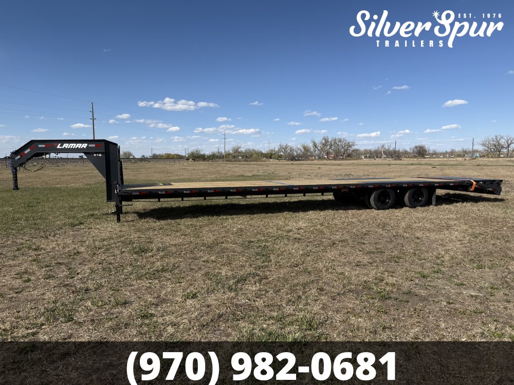 2026 Lamar 102" X 40' FD - 24K Gooseneck DECK-OVER Trailer
